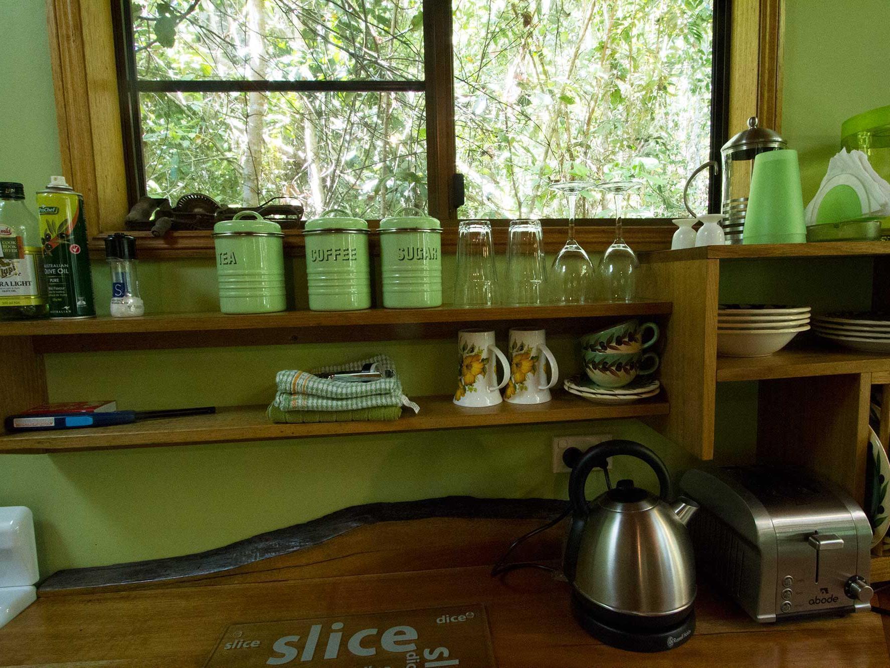 Crater Lakes Rainforest Cottages Янгабъра Екстериор снимка